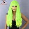 Parrucche sintetiche Wig Woman 2023 New Fashion Shi Long Curly Hair with Sea Caping Wig Wig Testa Set parrucca Y240401