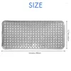 Bath Mats LJL-Non-Slip Mat With Strong Grip Skin-Friendly BPA Free Non-Slip Shower Washable