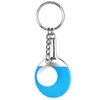 Keychains Mini Souvenir Bowling 7 Color Badminton Pendant Table Tennis Racket Keychain Ping Pong Key Ring Sports Keyring