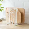 Kitchen Storage Efficient Rack Shelf Stand Iron Art Pot Lid Holder Premium Quality Multi-functional Sturdy For Accessories