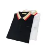 Camisa polo de nova camisa pólo clássico Casual Casual Camisa Polo de alta qualidade A atmosfera confortável de qualidade elegante de qualidade de luxo 143950