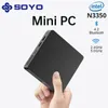 SZBOX W6 ALDER LAKE N100 MINI PC WIFI6 BT5.2 Windows 11 DDR4 8GB 256 GB 16GB 512GB NVME SSD Desk Pocket Gaming Type C Computer 240104