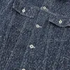 Erkek ceket püskül kravat denim ceket moda marka ceket erkekler moda yırtık düğme jean kıyafeti sokak kıyafetleri