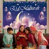 Party Decoration Eid Background 70.9x45.3 Inch Star Moon Temple Backdrop Festive Atmosphere Banner Skin-Friendly For Farms Living