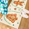Maty stołowe piernikowe rujan dywanika bez pośpiechu świąteczny dywan wewnętrzny Plusz 45 120 cm