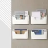 NOWOŚĆ 2024 Pudełko na ścianę do przechowywania SUNDRIES Pilot Organizator szafki kuchennej drzwi do przechowywania pudełko do przechowywania łazienki uchwyt telefonu 1.