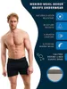 Underpants Men's Boxer Briefs Merino Wool Underwear Men Lightweight Wol Breathable Soft Comfy