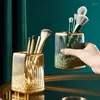 Storage Boxes Makeup Bathroom Organizers Luxury Brush Accessorys Light Box Organization Holder Cosmetic