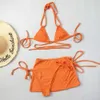 Esmans 23 Yıllık Yeni Seksi Havlu Malzemesi Üç Parçalı Bikini Özel Kumaş Çöp Çöp Çöpleri Kadınlar İçin Mayo