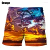 Shorts pour hommes Été Loisirs Plage 3D Imprimé Mode Hommes Femmes Respirant Confort