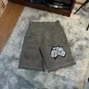 JNCO шорты Y2K Harajuku хип-хоп Lucky Dice с графическим принтом в стиле ретро мешковатые джинсовые шорты для спортзала в готическом стиле для мужчин баскетбольная уличная одежда 240327