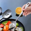 Cucchiai Cucchiaio pubblico in acciaio inossidabile 304 Forniture da cucina Utensili che servono zuppa di controllo delle porzioni di grandi ristoranti