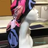 Luxurys designers Letters Scarves Print Flower Silk Scarf Pannband för kvinnor Fashion Long Handle Bag Scarves Axel Tote Bagage Ribbon Head