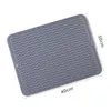 2024 Large Multifuctional Silicone Protection Drying Mat Heat Insulation Holder Dish Cup Draining Pad Table Placemat Tray Kitchenware Sure,