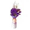 Wazony nordycki ceramiczny wazon sadzarka ptak twarz kwiat kwiecisty roślina kwiatowa do salonu domowe dekoracje ślubne