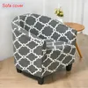 Stol täcker badkar slipcovers elastisk polyester fåtöljsoffa säte täckskydd