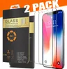 2 Pack Screen Protector för iPhone 13 iPhone 12 Pro Max 11 XR XS Max 8Plus X Hemdrat glas för Samsung A20e A40 A50 25D Rundad 3118673