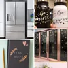 Window Stickers Brushed/Matte Metallic Adhesive Craft Making Sign Decor Cricut Peel And Stick Wallpaper For Kitchen Counter