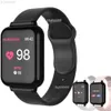 B57 Smart Watch Waterproof Fiess Tracker Sport na iOS Android Telefon Smartwatch Monitor Funkcje ciśnienia krwi #002 3