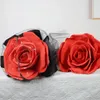 Dekorativ blommor stil pe rose artificiellt bröllopsdag levererar kvinnor julklapp blommor bukett handfartyg material pack