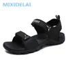 Fashion Man Beach Sandals 2024 Summer Gladiator Mens Outdoor Shoes Roman Men Casual Shoe Flip Flops Large Size slippers Flat 240322