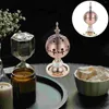 Candle Holders Candlestick Tealights Pasted Center Holder Holcoal Metal Party Decor Hollow-Out