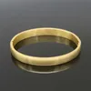 Chain Simple and smooth couple jewelry gold/silver couple bracelets solid stainless steel bracelets and bracelets suitable for both men and women Q240401