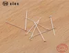 Whole 25mm 925 sterling Silver Ball Head Pins Eye Head PinsFlat Head Pins for Earring making Jewelry fingdings 20pcspack5341007