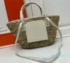 حقائب مصممة Lafitee Grass Bag Women Fashion Bag Bask Straw Hand منسوجة عبر الجسم