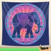 Tapestries Meditation Chakra Tapestry Home Decoration Mandala Background Cloth Hippie Witchcraft Bohemian Decorative Sheet