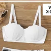 ARXIPA sexy bikini a conchiglia top costume da bagno per donna costume da bagno con ferretto imbottito push up costumi da bagno solido crop top separa fasciatura cravatta indietro s