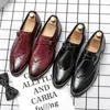 Scarpe eleganti Uomo Monaco Elegante Sociale Maschile Sapato Masculino Fibbia laterale In pelle Speciale Punta a punta Britannico Casual Chaussures 2024