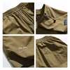 Herenshorts Heren Zomer Afneembare zak Buiten Los Casual Sneldrogend Cargo Cityboy Streetwear Sport Korte broek Man Dames