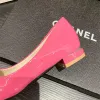 Pumps vrouw schoenen lage hak 2 cm nul slipons groen oranje roze rode jurk casual pompen ondiepe mond 3346 smalle brede voeten de tacons