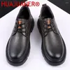 Chaussures décontractées de luxe en cuir véritable pour hommes, outillage en cuir de vache de haute qualité, fait à la main, hauteur Invisible augmentée de 6cm, taille tendance 38-48