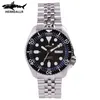 Relojes de pulsera Heimdallr Vintage SKX007 Reloj de buceo para hombres Zafiro 200M Resistencia al agua Japón NH36A Movimiento automático Luminoso