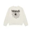 Damen-Hoodie-Designer-Sweatshirts mit floralem Buchstabendruck für Paare im gleichen Trend