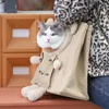 Cat Carriers Excellent Cartoon Bear Decor Pet Dog Shoulder Bag Carrier Pocket Canvas Multi-purpose