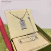 Necklace Designer For Women Fashion Designers Necklaces Trendy Pendant Chain Gift Mens Jewelry with Box