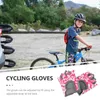 Sets de carreras 1 par de guantes portátiles para bicicletas compacta para niños al aire libre accesorio deportivo