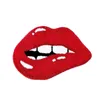 Carpets Red Lips Floor Mats Valentine's Day Gift Welcome Doormat Home Holiday Polyester Kitchen Livingroom Bedroom Non Slip Rugs