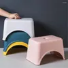 Bath Mats A808ZXW Thickened Children Chairs Seat Kids Low Stools Household Supplies Home Bathroom Footstool Living Room Furniture