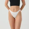 Culotte femme pur sous-vêtements en coton une pièce taille basse Sexy Triangle pantalon Simple et mince sangle Bikini transfrontalier