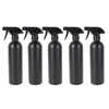 Storage Bottles 5pcs Empty Spray Refillable Cleaning Hair Bottle For Essential Oil Water Products 500ml