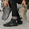 Casual Shoes Men Boots 2024 Warm Cotton Handmade Outdoor Sneakers Soft Sole Comfortable Men's Ankle Boot Male Flat Short Booties