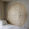 Großer Mandala-Indischer Wandteppich, Wandbehang, Bohemian-Strandmatte, Polyester, dünne Decke, Yoga-Schalmatte, 200 x 150 cm