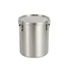 Garrafas de armazenamento Premium Aço Inoxidável Canister de Café Hermético e Recipiente à Prova de Ferrugem 520/1000/1600/2500ml Capacidade BPA Livre