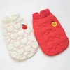 Hond Kleding Jaar Kleding Winter Vest Jasje Kat Puppy Outfit Kledingstuk Tang Pak Pommeren Yorkie Bichon Poedel Huisdier Kleding