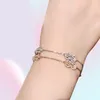 U8 link Chain Bracelet 100 925 Sterling Silver Horseshoe Magnet Jewelry For Fashion Women Gift France Brand4171120