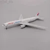 Modèle d'avion 20 cm en alliage métallique Air China Eastern Boeing 777 B777 Airlines modèle d'avion moulé sous pression modèle d'avion avec trains d'atterrissage YQ240401